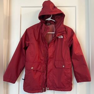 The North Face DryVent Rain Wind Youth/Junior 7/8 Hooded Full Zip Jacket